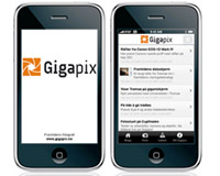 Gigapix som iPhone-app